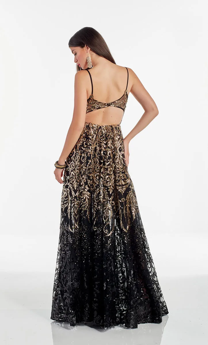 Alyce Prom Dress 60871 sold by Terry costa product image thumbnail 2