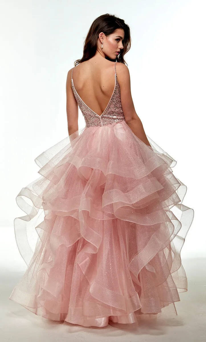 Alyce Prom Dress 61021 sold by Terry costa product image thumbnail 2