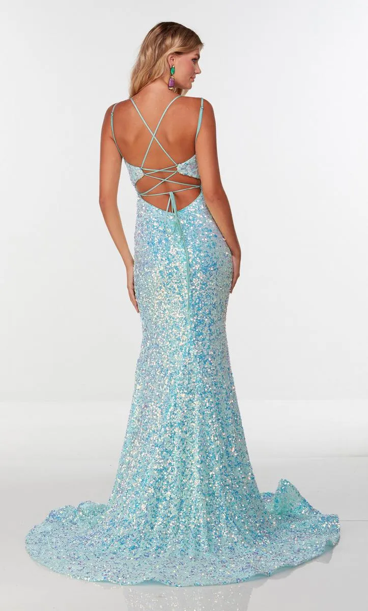 Alyce Prom Dress 61116 sold by Terry costa product image thumbnail 2