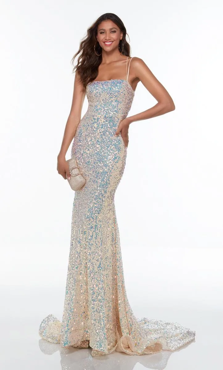 Alyce Prom Dress 61116 sold by Terry costa product image thumbnail 3
