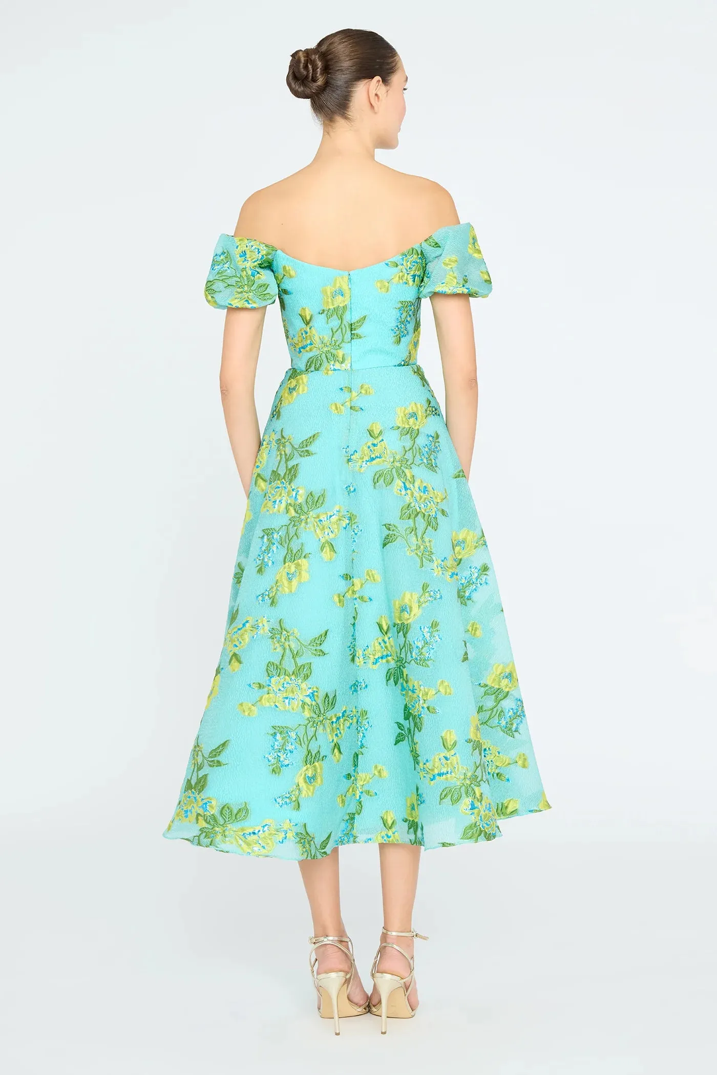 Theia "Alanis" Off Shoulder Dress 88113651 sold by Terry costa product image thumbnail 2