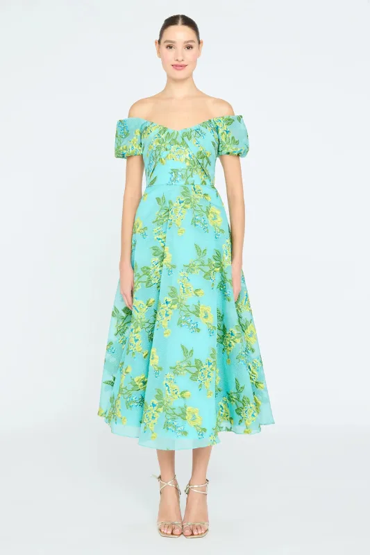 Theia "Alanis" Off Shoulder Dress 88113651 made by Theia