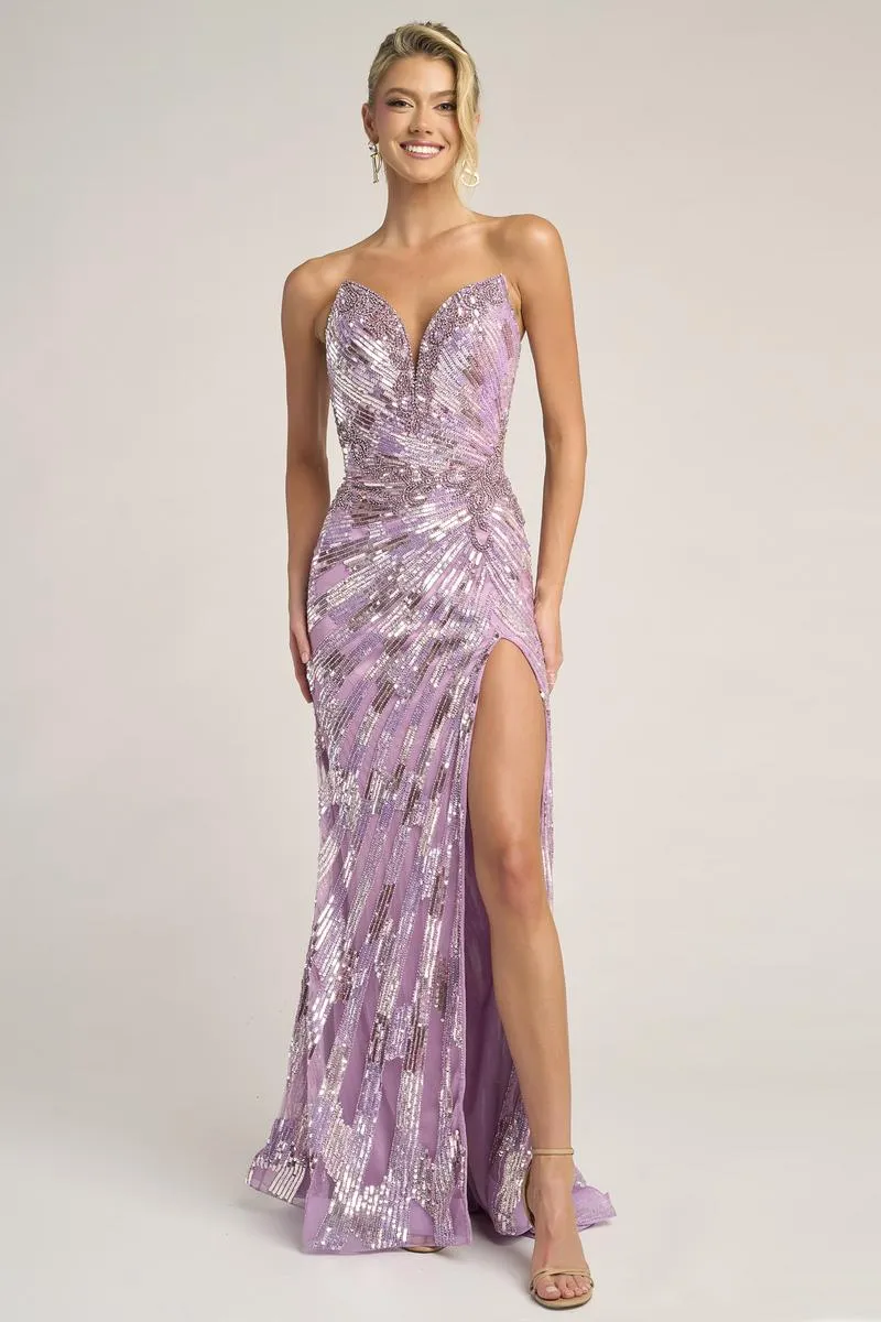 Portia and Scarlett Strapless Prom Dress PS26413C - B sold by Terry costa product image thumbnail 5