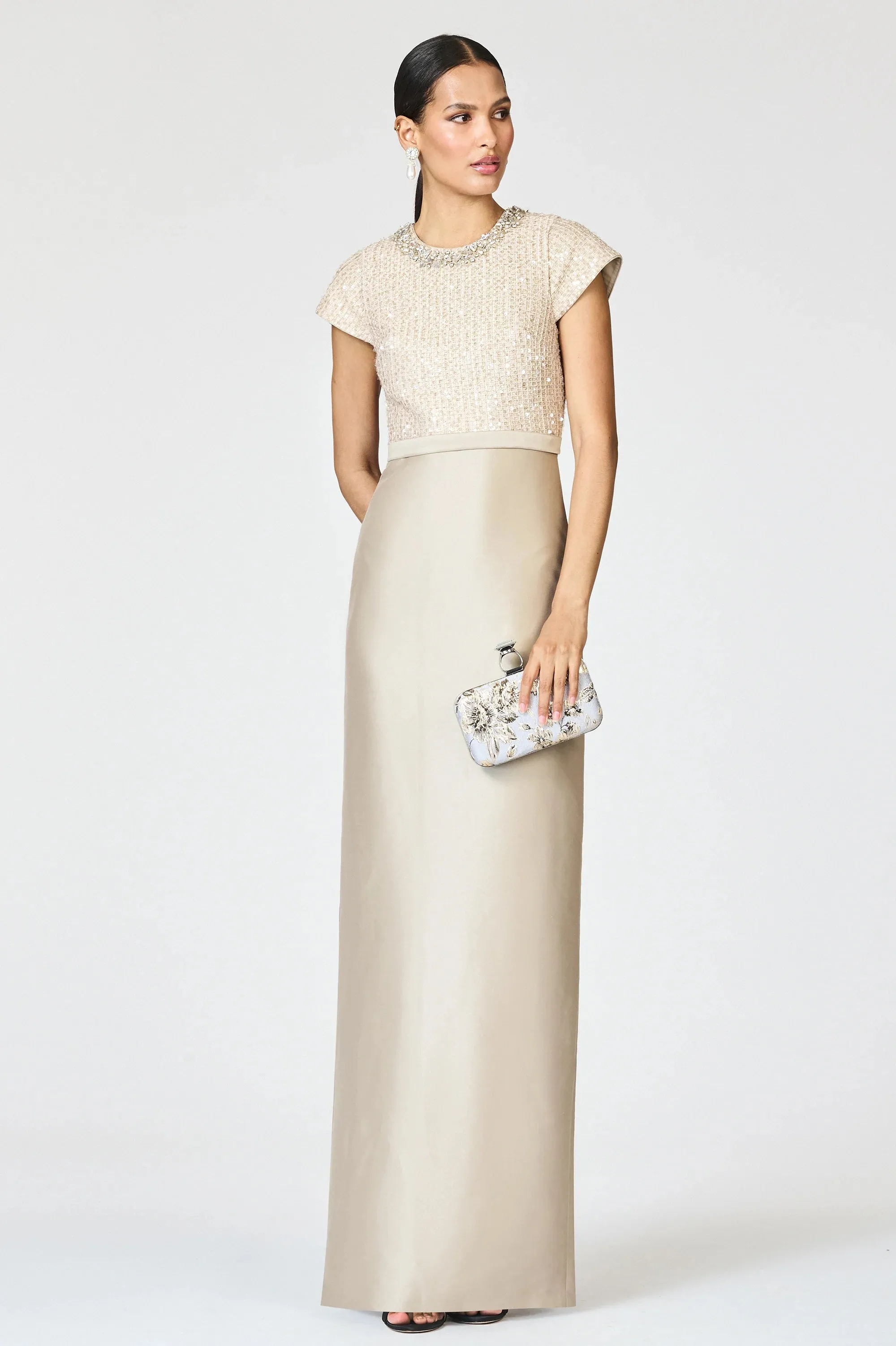 Sachin & Babi "Isla" Gown sold by Terry costa product image thumbnail 3