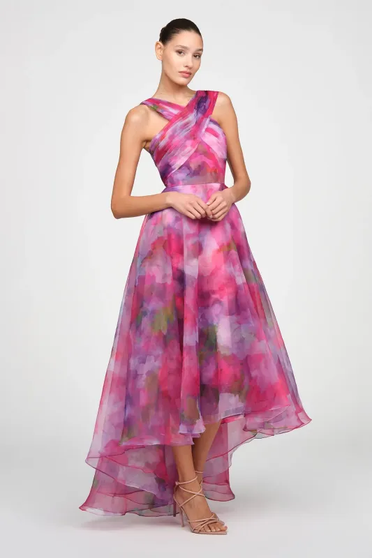 Theia Couture "Luana" High- Low Dress 88116551 made by Theia