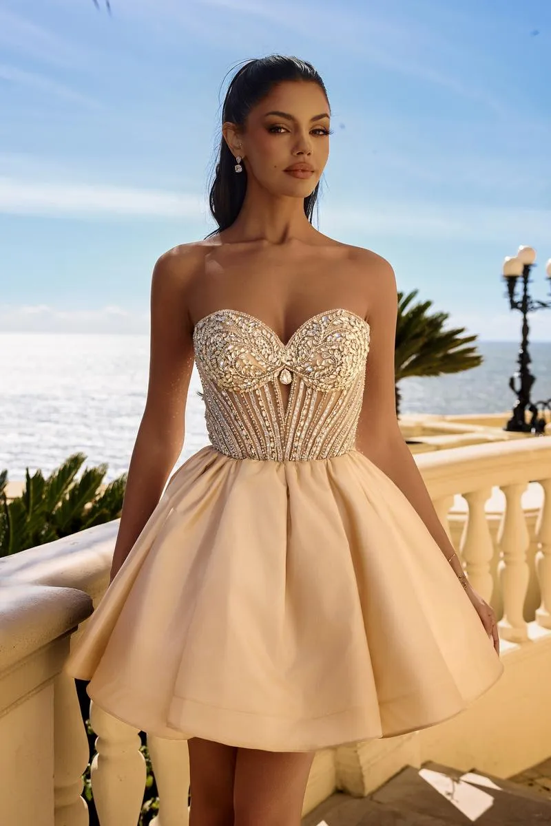 Portia and Scarlett Cocktail Dress PS26712 sold by Terry costa product image thumbnail 3