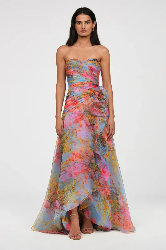 Theia Couture Long Evening Dress 88116192 made by Theia