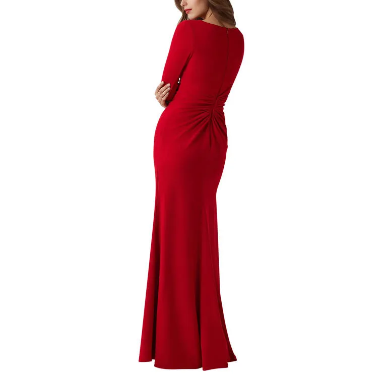 Teri Jon Long Sleeve Evening Dress 257028 sold by Terry costa product image thumbnail 2