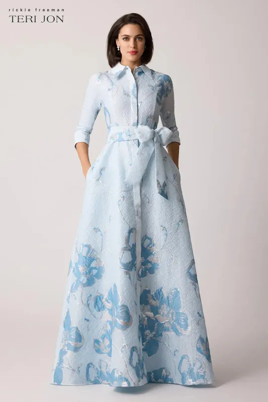 Teri Jon Long Evening Dress 249054 made by Teri Jon