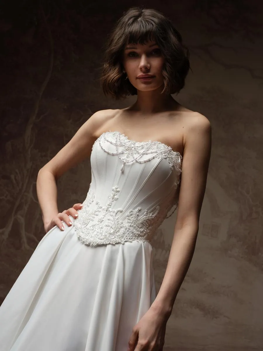 Maggie Sottero Designs Dress F6MK080A01 sold by Terry costa product image thumbnail 4