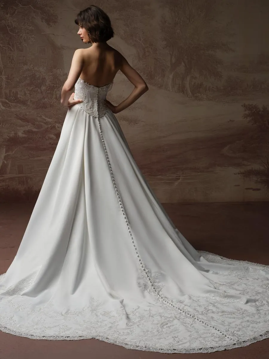 Maggie Sottero Designs Dress F6MK080A01 sold by Terry costa product image thumbnail 2