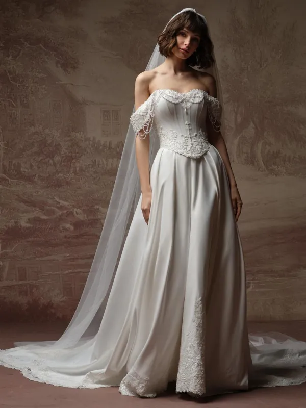 Maggie Sottero Designs Dress F6MK080A01 made by Maggie Sottero