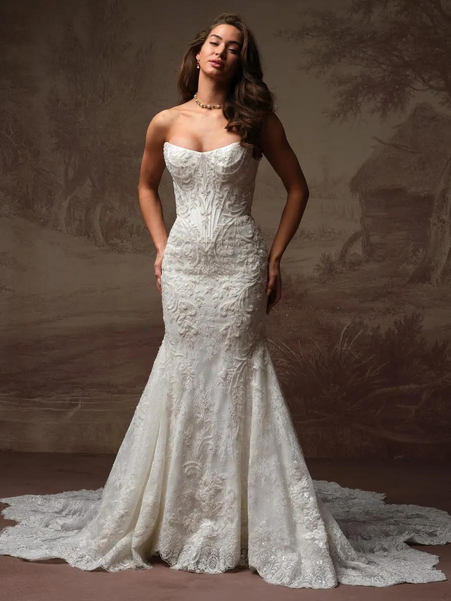 Sottero & Midgley by Maggie Sottero Designs Dress F6SK142A01 sold by Terry costa product image thumbnail 3