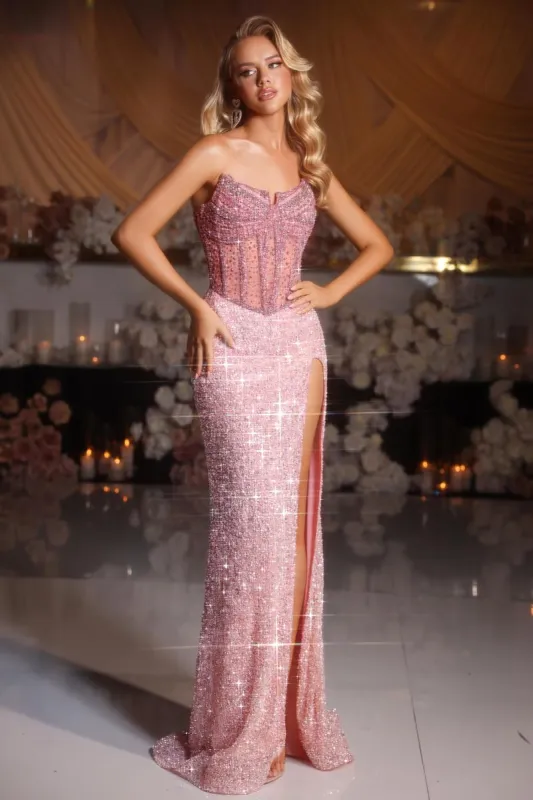 Portia and Scarlett Couture Dress PS25990C made by Terry costa