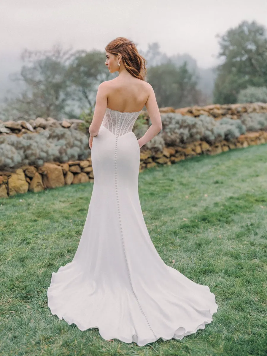 Allure Bridals Romance Dress R3976 sold by Terry costa product image thumbnail 2