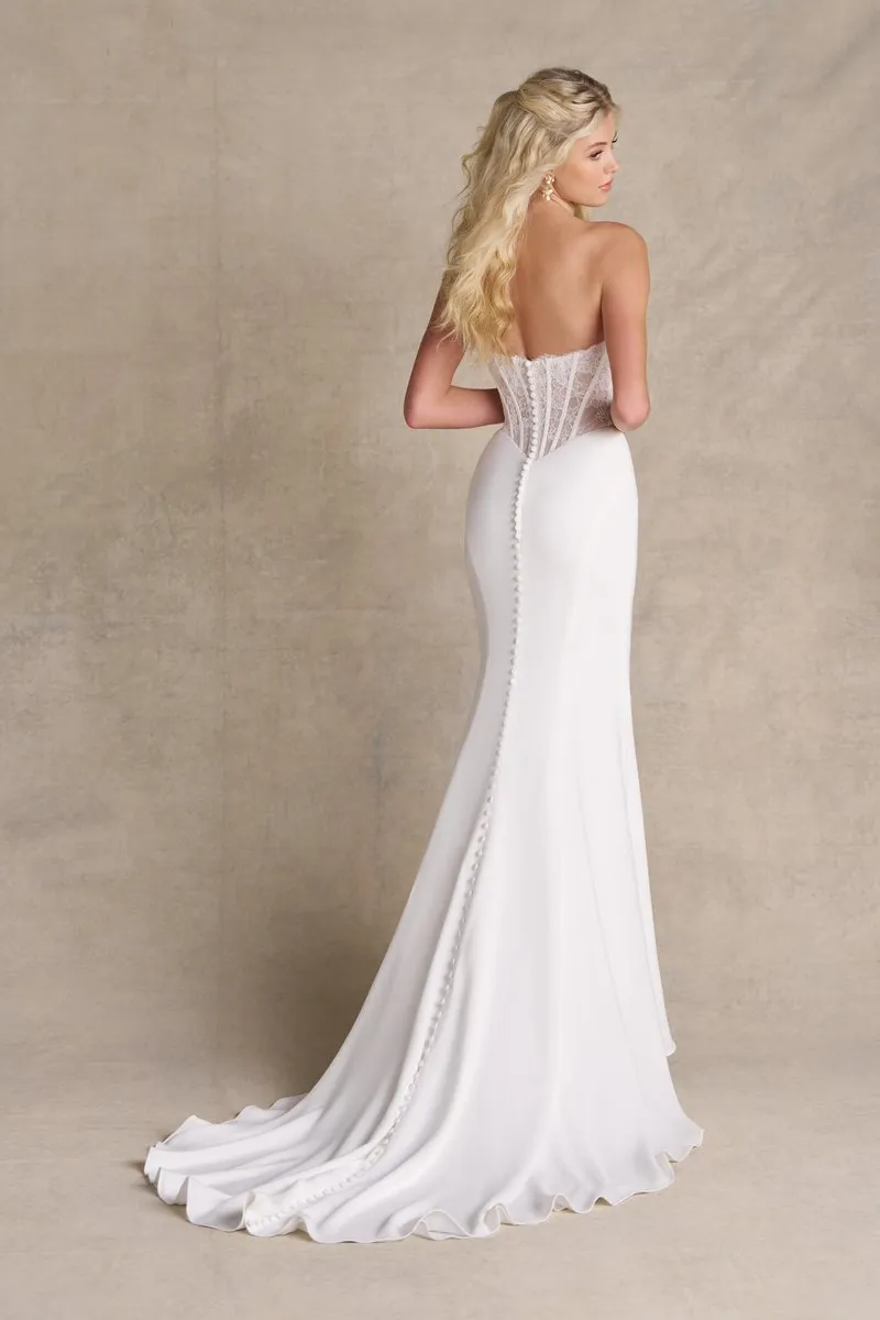 Allure Bridals Romance Dress R3976 sold by Terry costa product image thumbnail 4