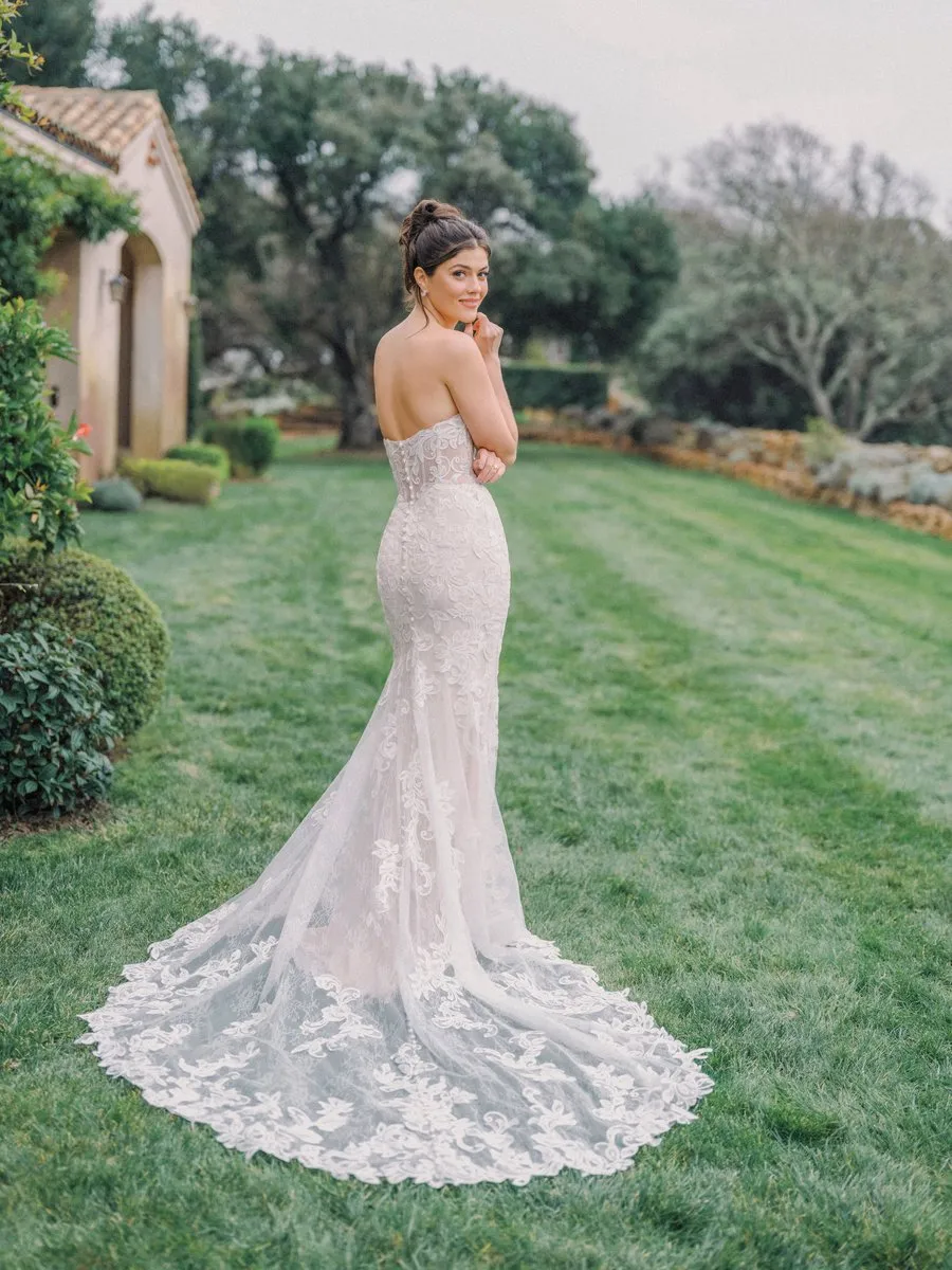 Allure Bridals Romance Dress R3971 sold by Terry costa product image thumbnail 2