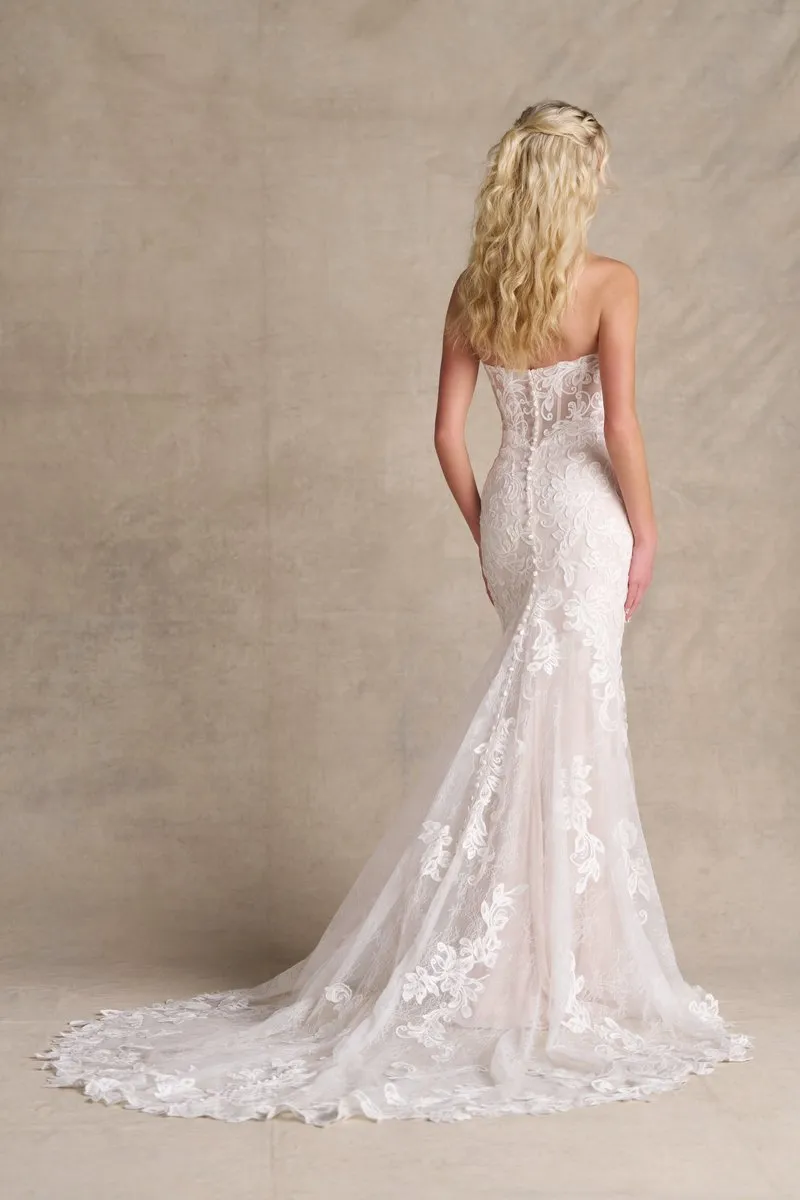 Allure Bridals Romance Dress R3971 sold by Terry costa product image thumbnail 4