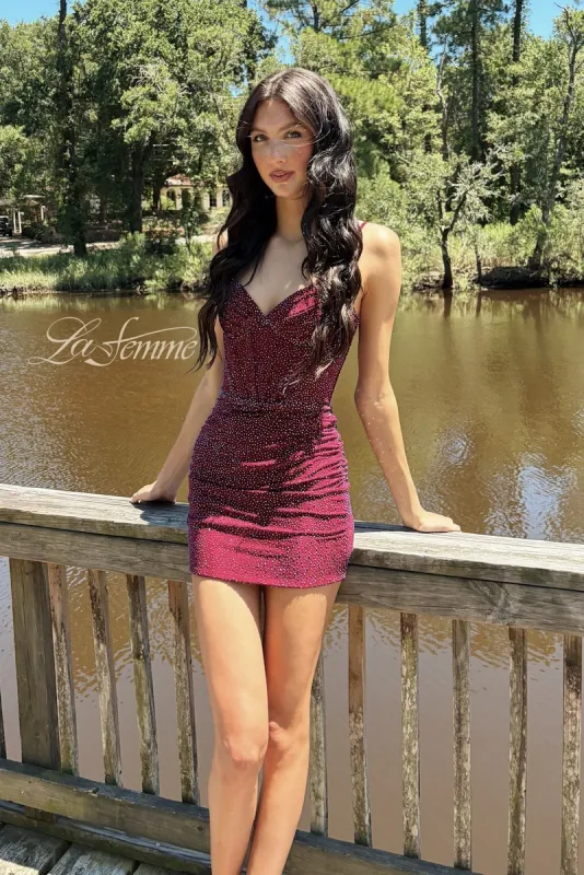 La Femme Fashions Dress 33235 made by La Femme