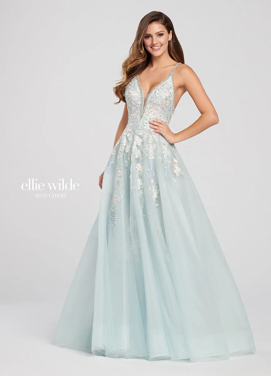 Ellie Wilde by Mon Cheri Dress EW119010 sold by Terry costa product image thumbnail 3