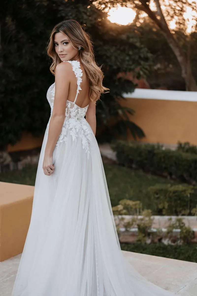 Allure Bridals Romance Dress 3557 sold by Terry costa product image thumbnail 2