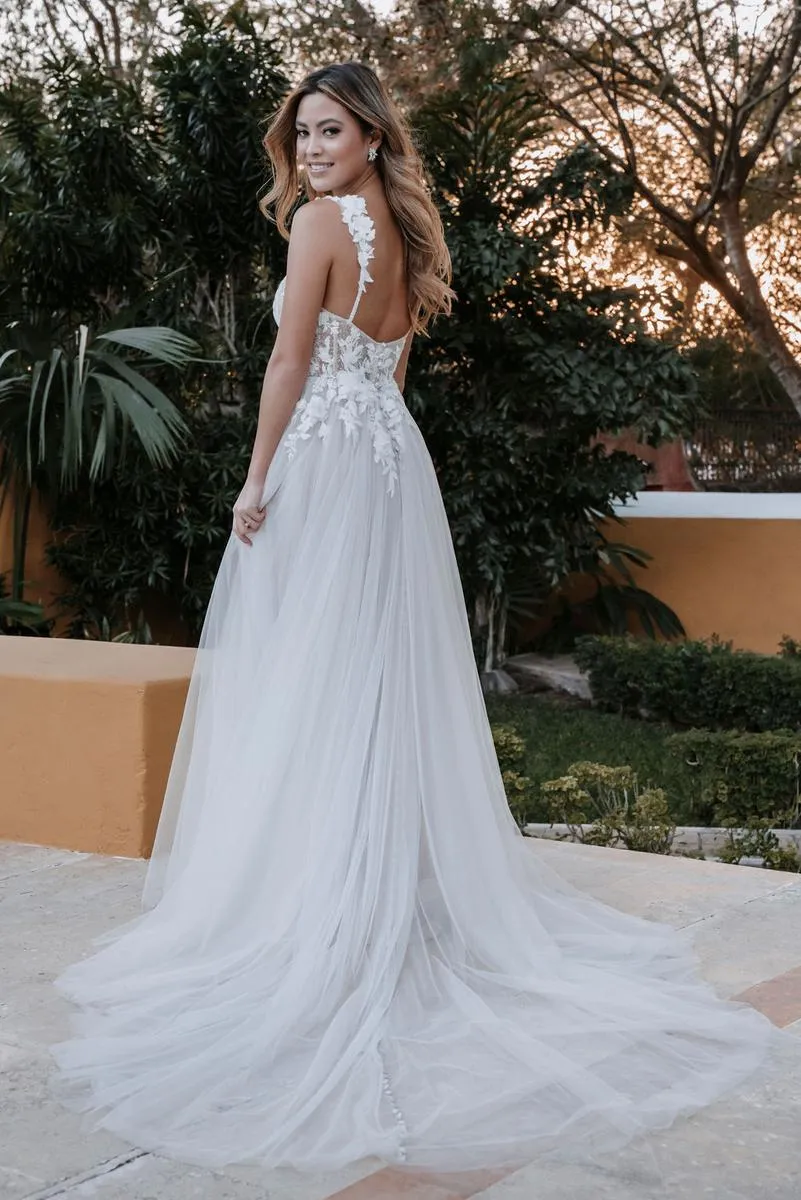 Allure Bridals Romance Dress 3557 sold by Terry costa product image thumbnail 4