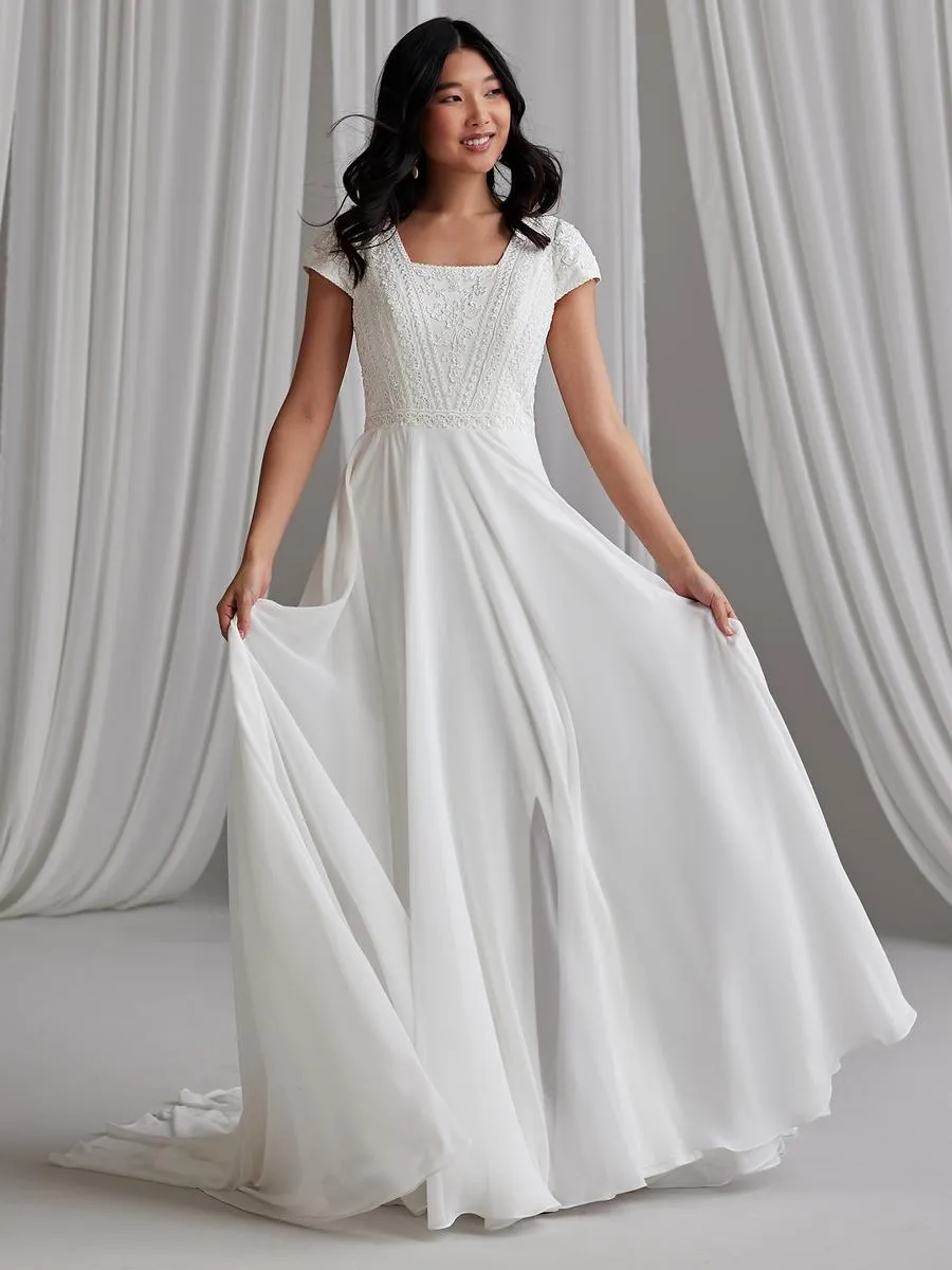 Rebecca Ingram by Maggie Sottero Designs Dress 23RN704A01 sold by Terry costa product image thumbnail 5