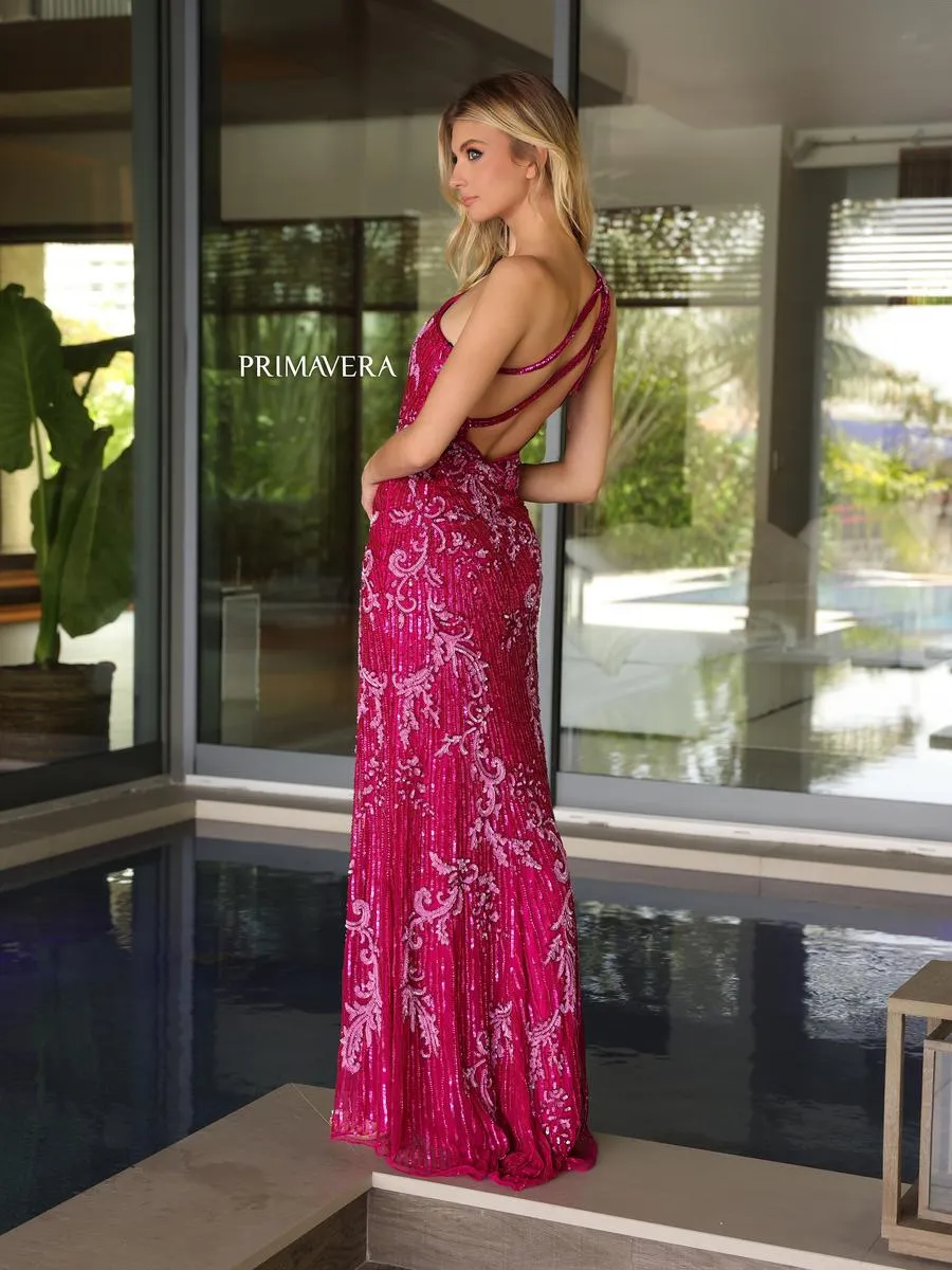 Primavera Couture Long Dress 4124 sold by Terry costa product image thumbnail 2