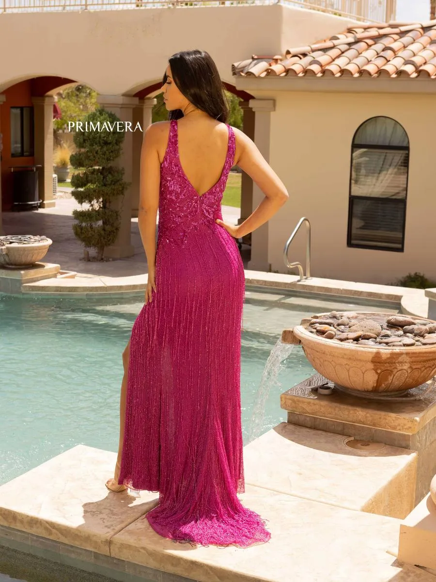 Primavera Couture Long Dress 3940 sold by Terry costa product image thumbnail 4