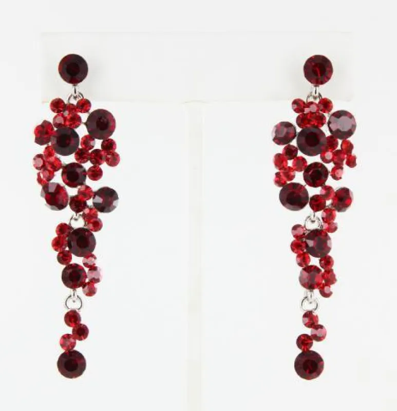 Helens Heart Earrings Accessory JE-BX20461-S-Red sold by Terry costa
