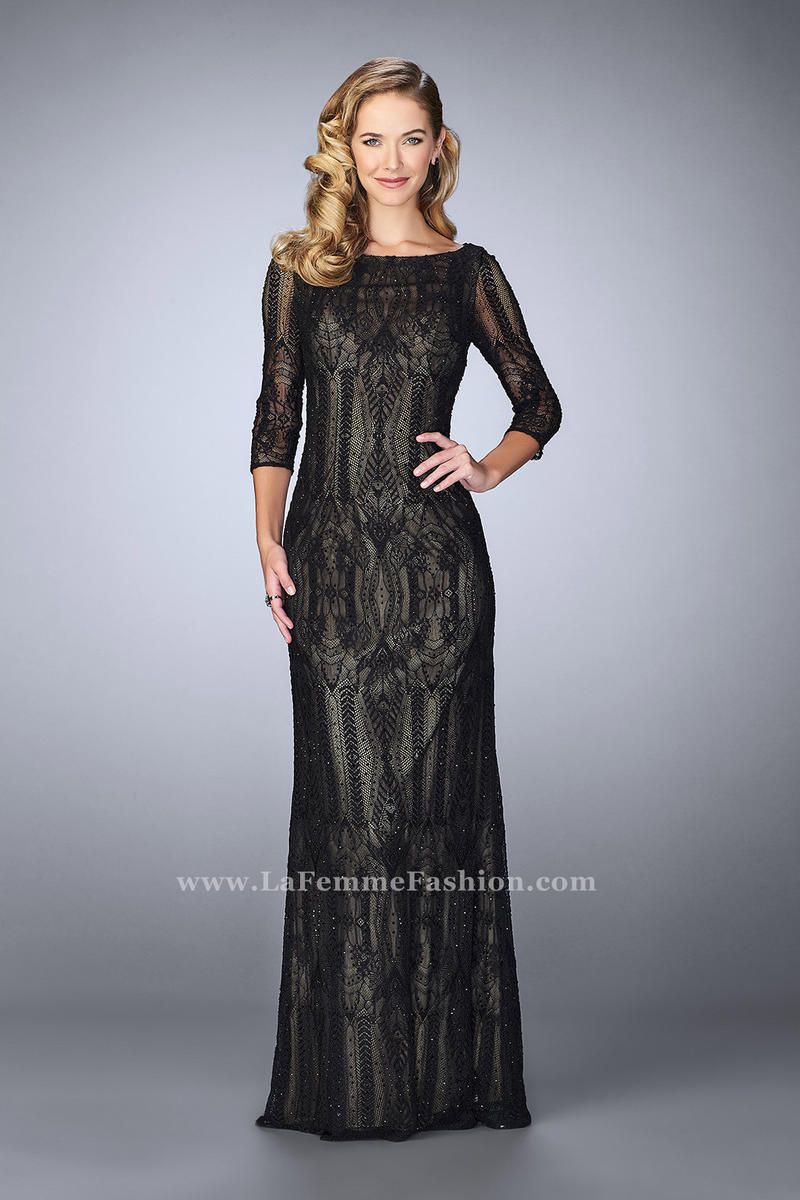 La Femme Evening Dress 24855 sold by Terry costa
