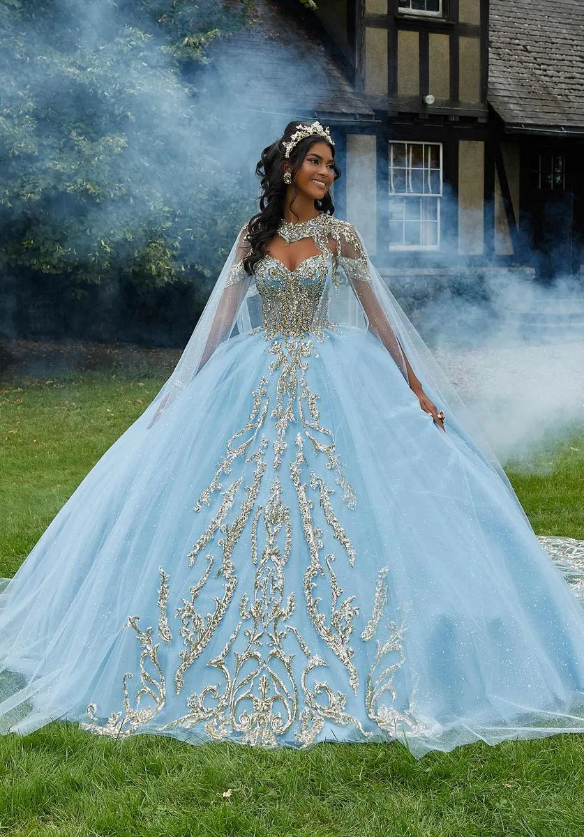 Vizcaya by Morilee Quince Beaded Quince Dress 89458 sold by Terry costa