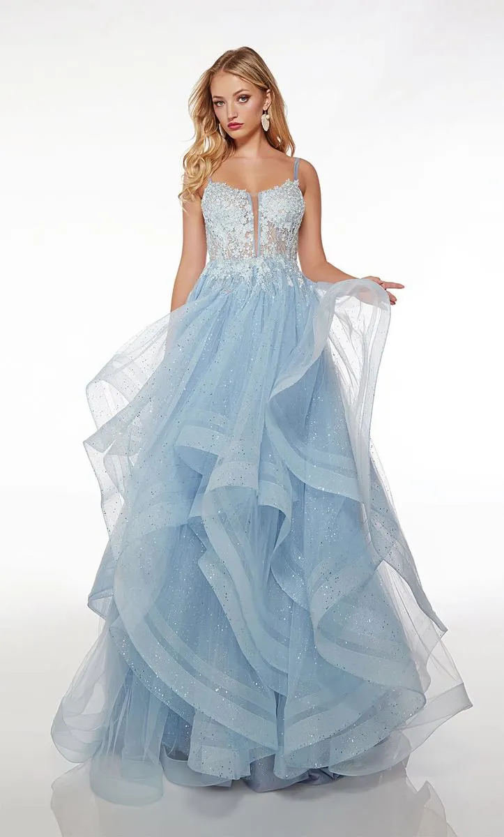 Alyce Prom Dress 61543 sold by Terry costa product image thumbnail 3