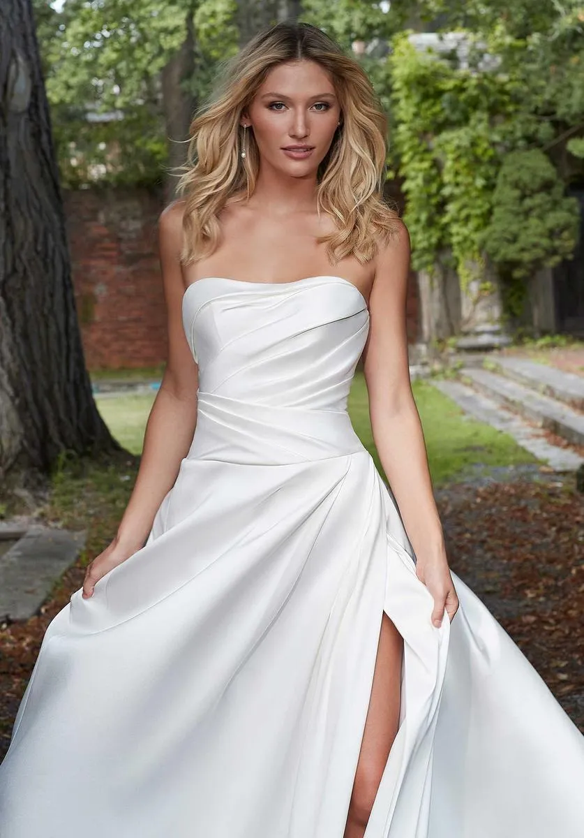 Blu Bridal by Morilee Dress 4158 sold by Terry costa product image thumbnail 3
