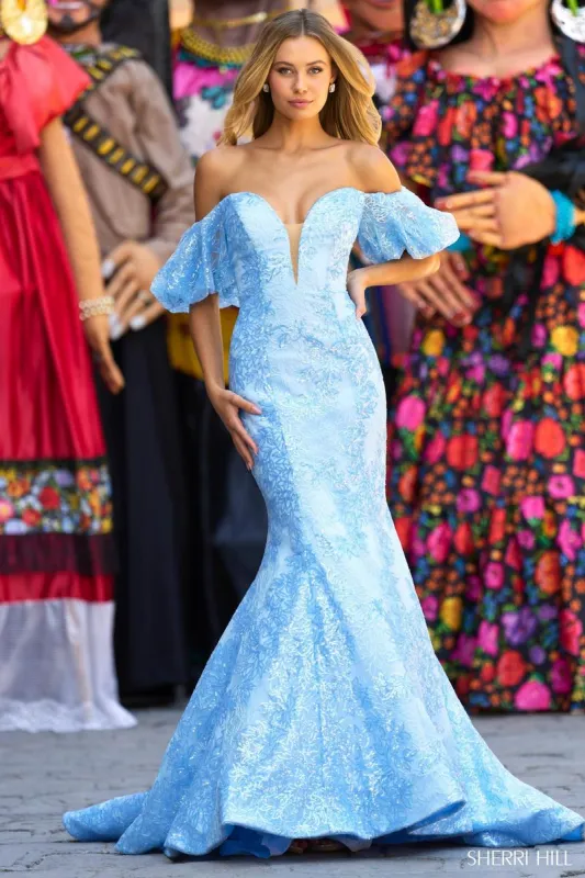 Sherri Hill Mermaid Prom Dress 55326 made by Sherri Hill