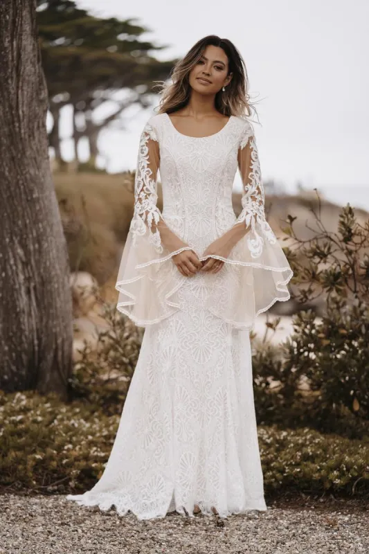 Allure Bridals Modest Dress M688 made by Allure