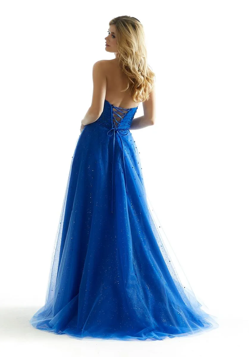 Morilee Strapless A-Line Prom Dress 49028 sold by Terry costa product image thumbnail 2
