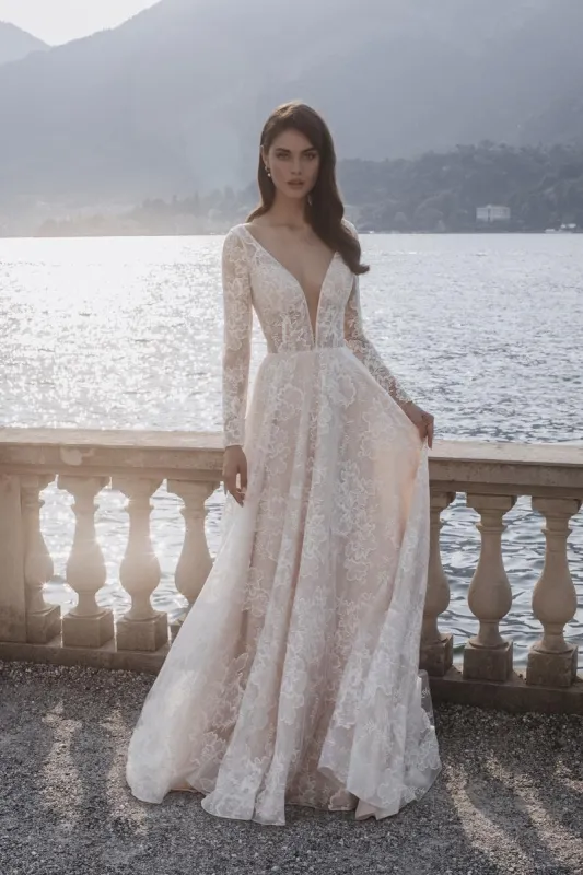 Abella by Allure Dress E401 sold by Terry costa