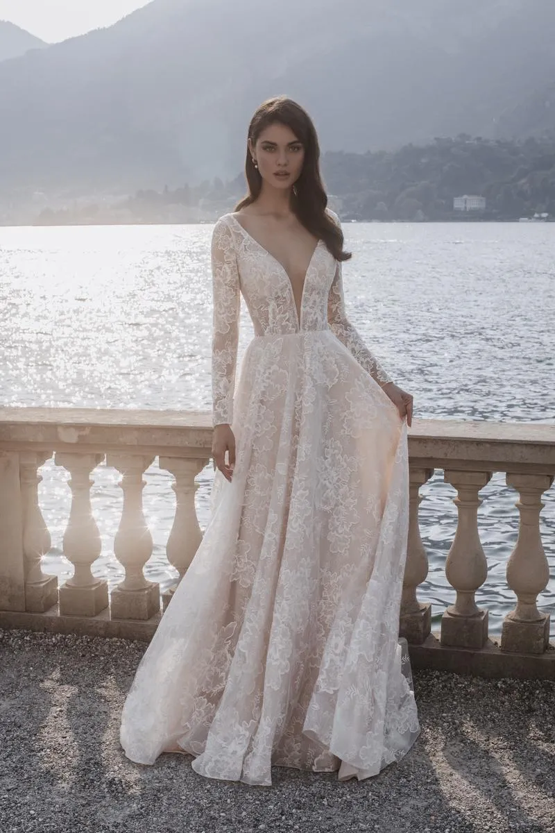 Abella by Allure Dress E401 sold by Terry costa