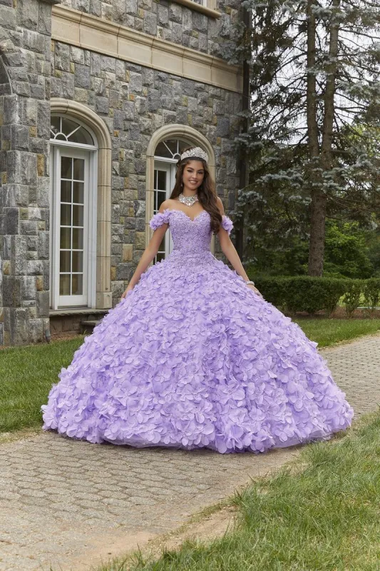 Vizcaya by Morilee Floral Fantasy Quince Dress 89403 sold by Terry costa