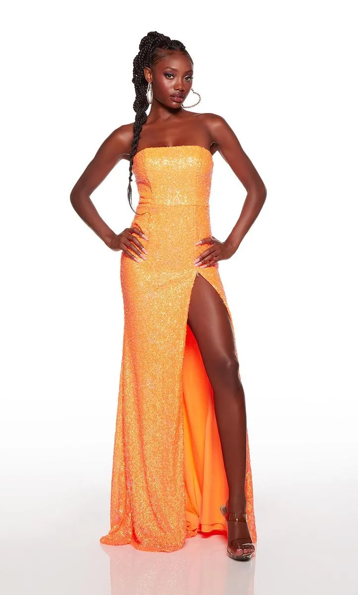 Alyce Prom Dress 61399 sold by Terry costa product image thumbnail 5