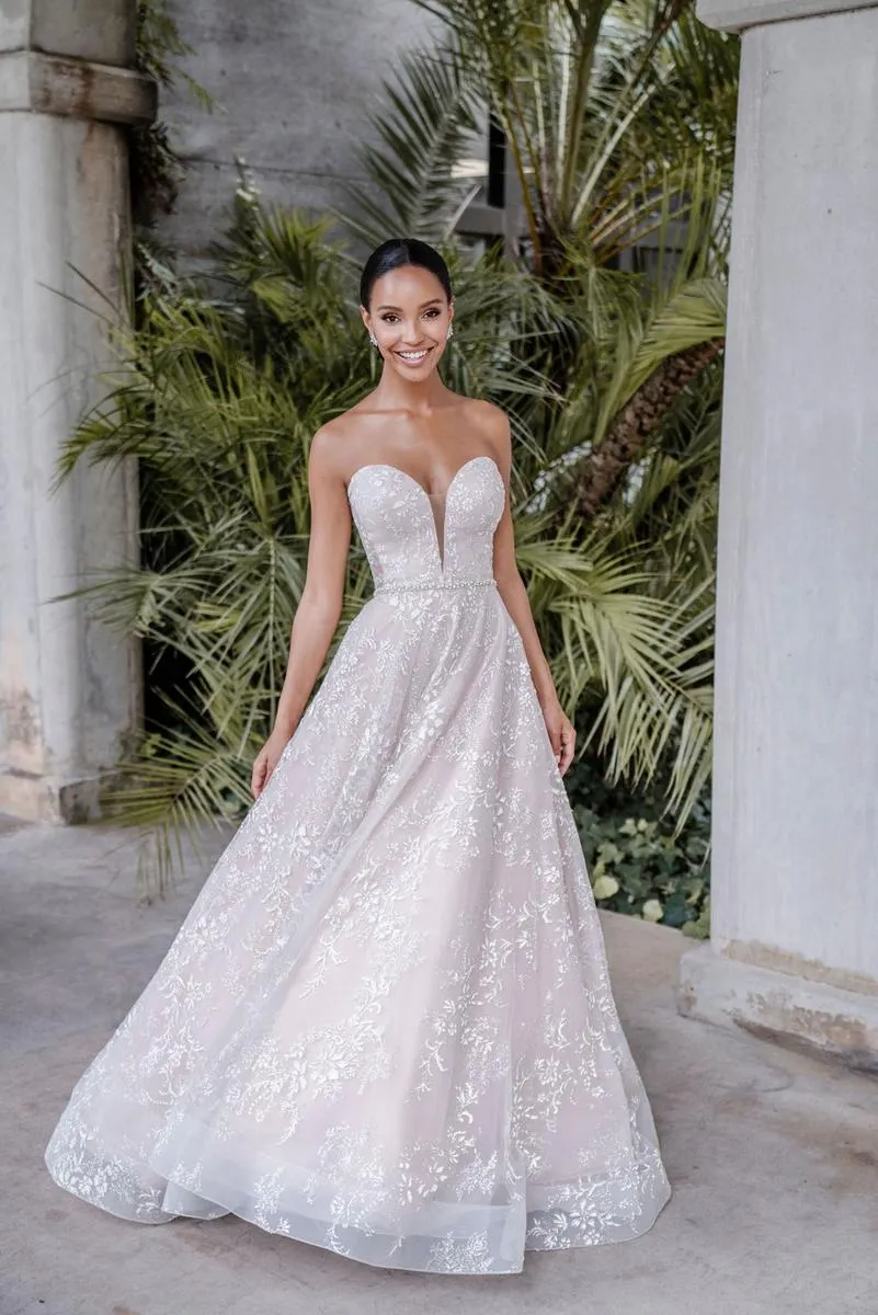 Allure Bridals Couture Dress C660 sold by Terry costa product image thumbnail 5