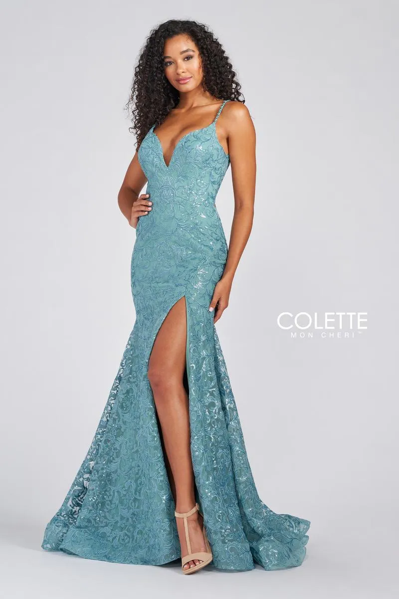 Colette by Daphne Dress CL12269 sold by Terry costa product image thumbnail 5