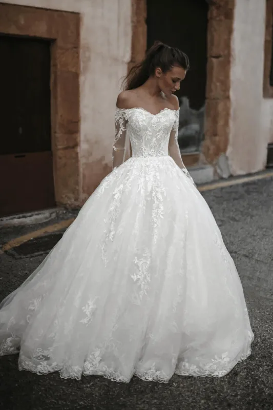 Abella by Allure Dress E172 sold by Terry costa