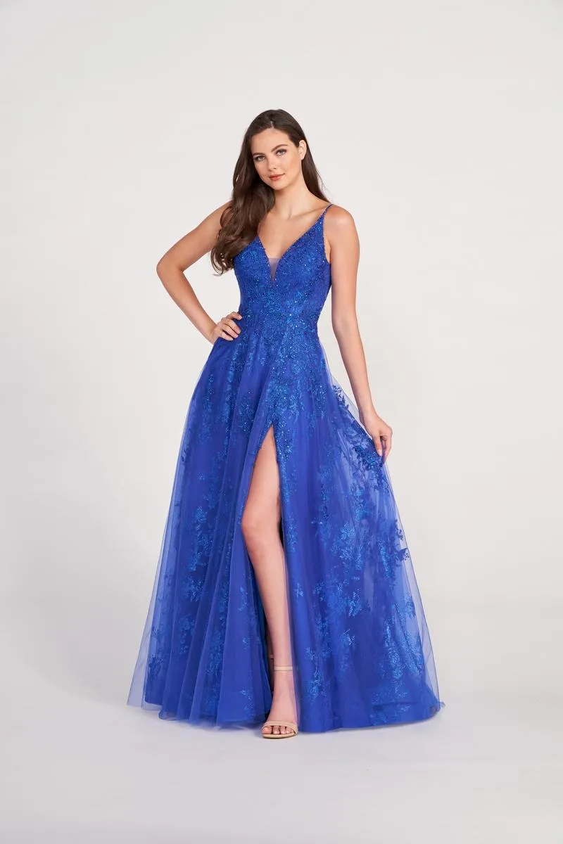 Ellie Wilde A-Line Prom Dress EW34107 sold by Terry costa product image thumbnail 5