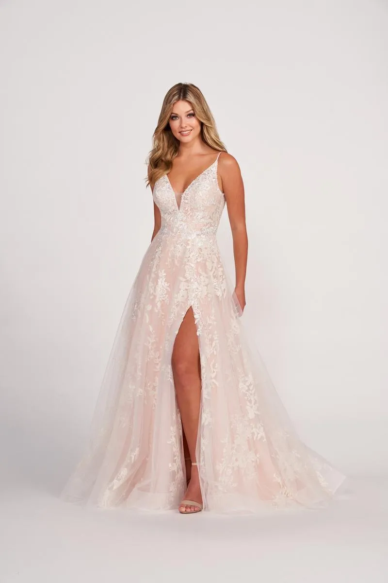 Ellie Wilde A-Line Prom Dress EW34107 sold by Terry costa product image thumbnail 3