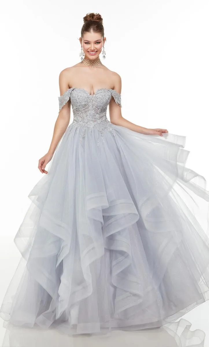Alyce Prom Dress 61095 sold by Terry costa product image thumbnail 3