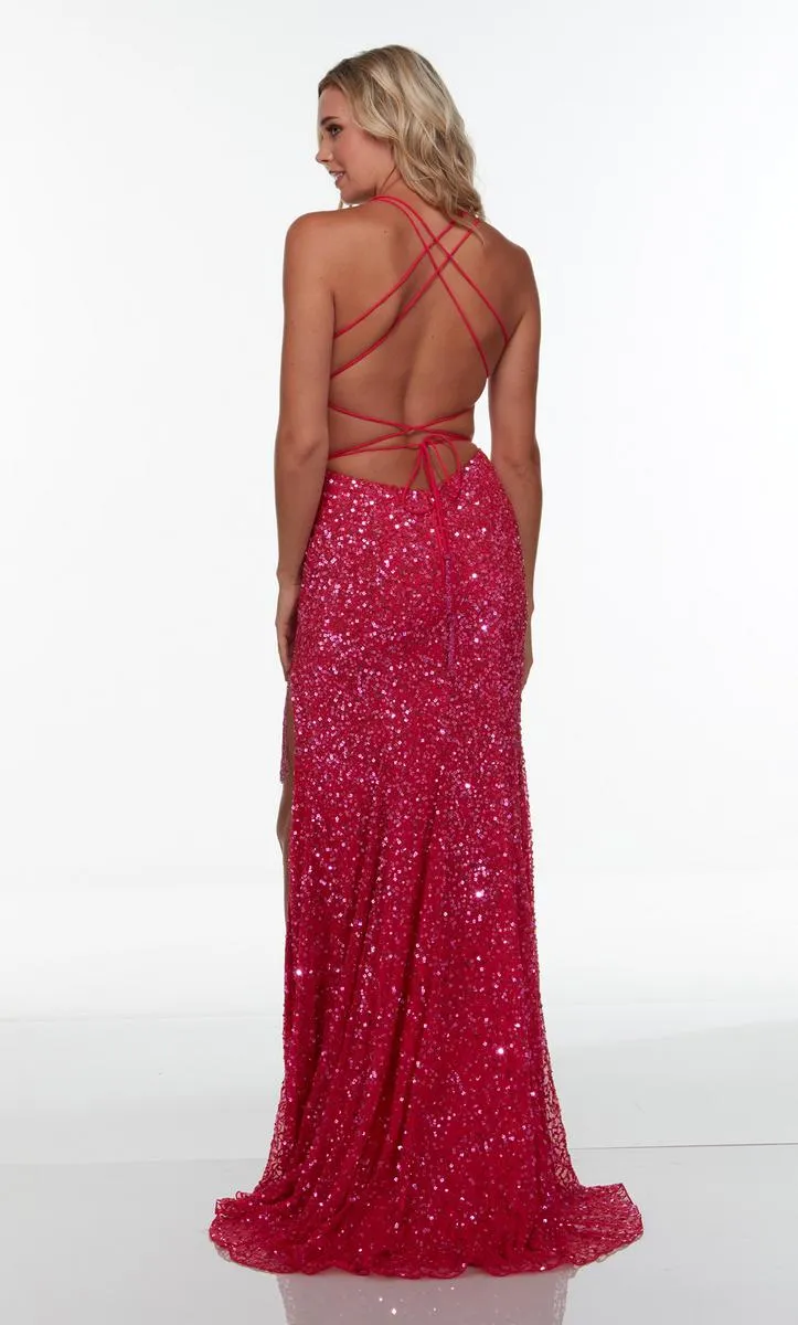 Alyce Prom Dress 61152 sold by Terry costa product image thumbnail 4