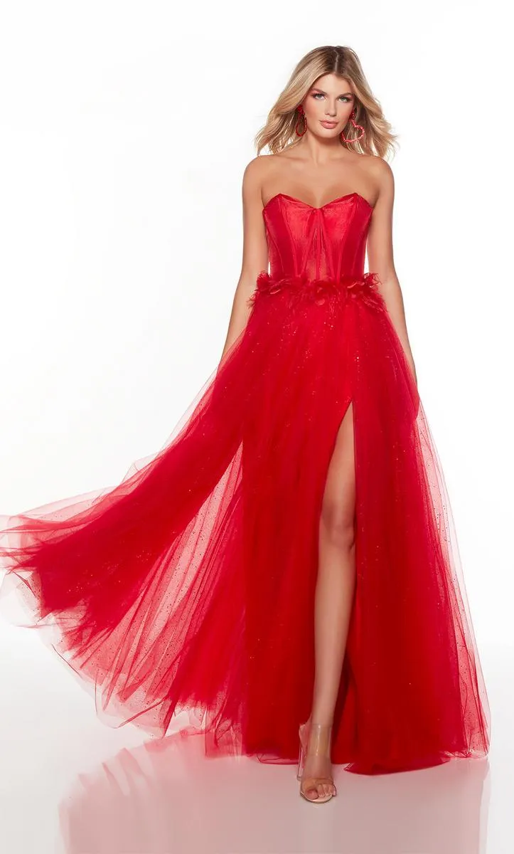 Alyce Prom Dress 61318 sold by Terry costa product image thumbnail 3