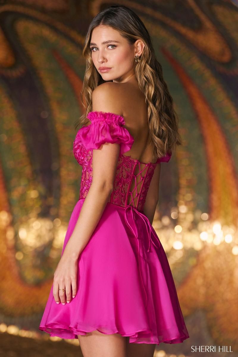 Sherri Hill Dress 55654 sold by Terry costa product image thumbnail 2